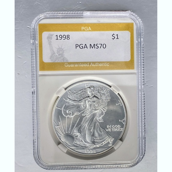 1998 Silver Eagle PGA MS70