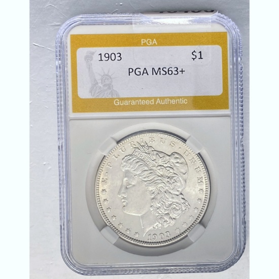1903 Morgan Dollar PGA MS63+