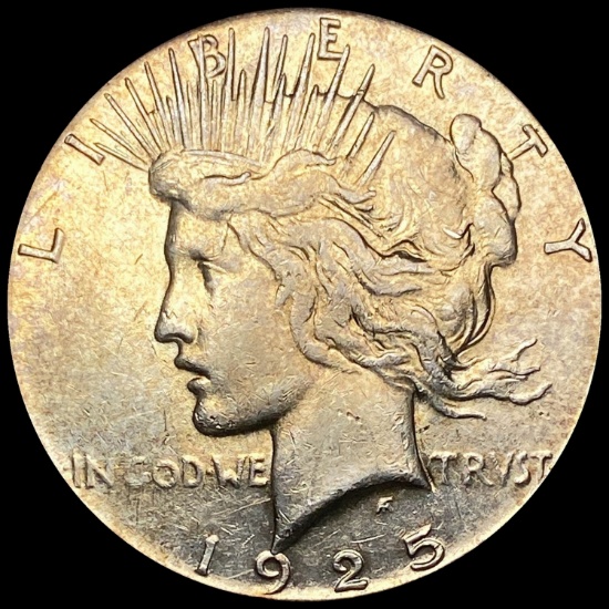 1925-S Peace Silver Dollar LIGHTLY CIRCULATED