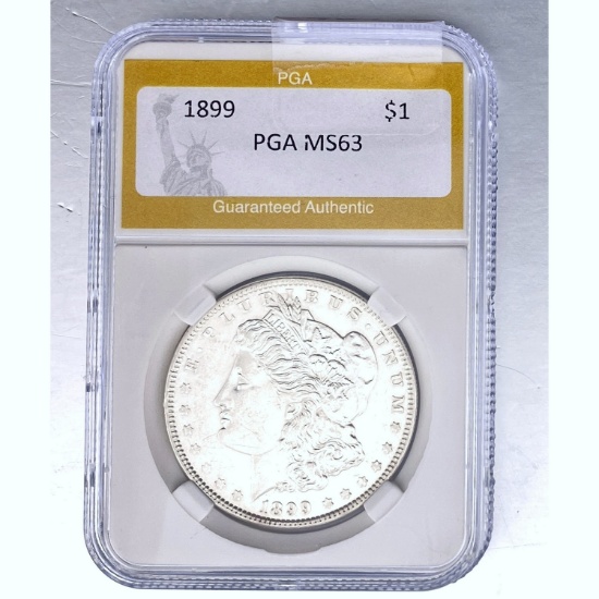 1899 Morgan Dollar PGA MS63