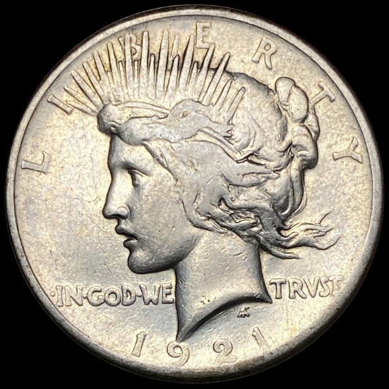 1921 Silver Peace Dollar LIGHTLY CIRCULATED