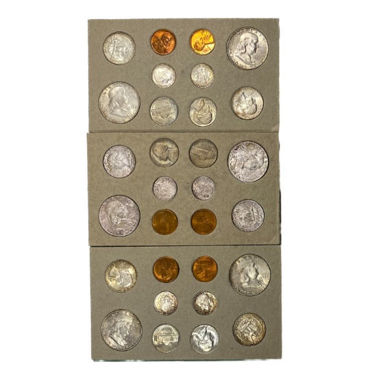 1953 U.S. Proof Sets [20] Coins 1C-50C
