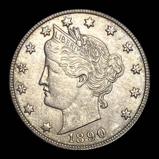 1890 Liberty Head Nickel CHOICE AU