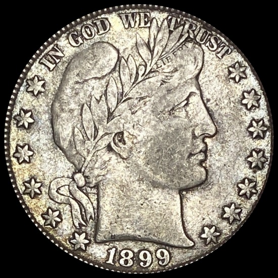 1899-O Silver Barber Half Dollar NICELY CIRCULATED