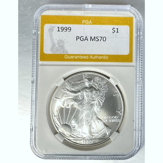 1999 Silver Eagle PGA MS70