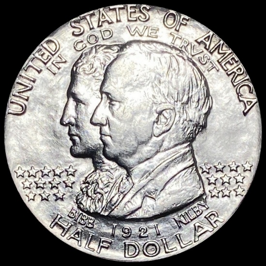 1921 Silver Half Dollar Alabama Centennial GEM BU