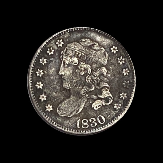 1830 Capped Bust Half Dime NICELY CIRCULATED