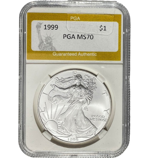 1999 Silver Eagle PGA MS70