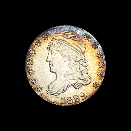 1829 Capped Bust Silver 5C UNCIRCULATED