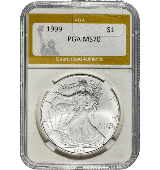 1999 Silver Eagle PGA MS70