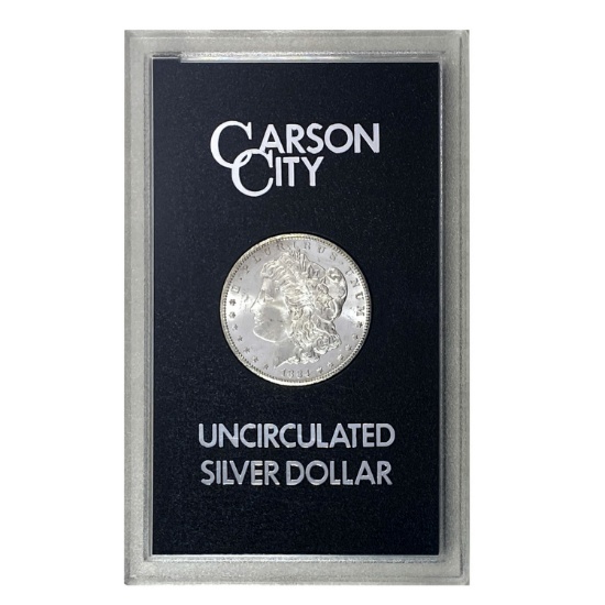 1884-CC Morgan Silver Dollar GSA UNC