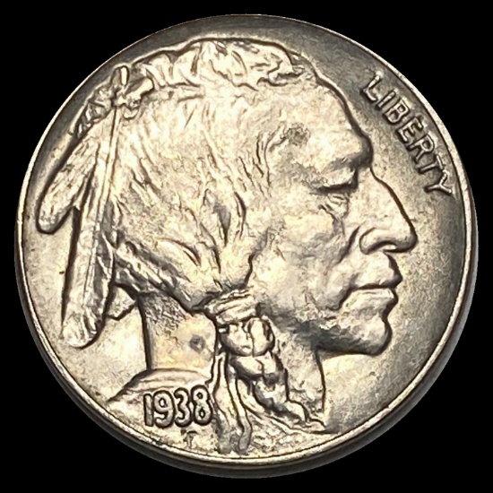 1938-D Nickel Five Cents Buffalo GEM BU