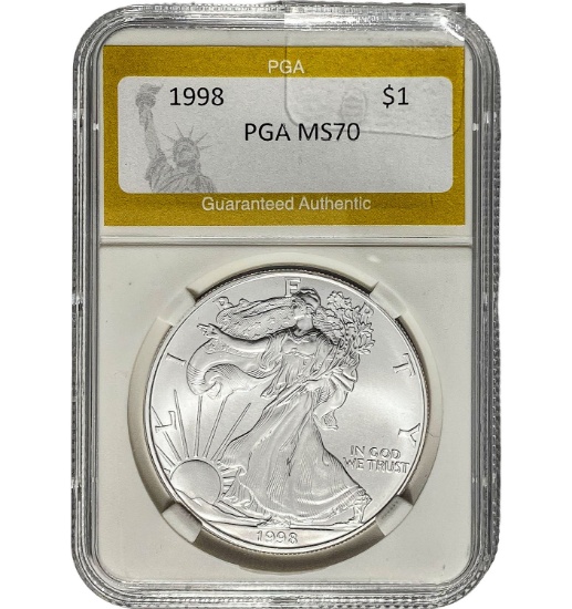 1998 Silver Eagle PGA MS70