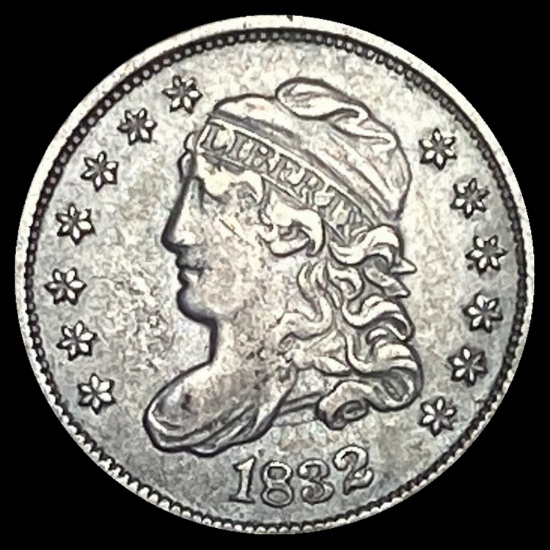 1832 Capped Bust Half Dime NEARLY UNCIRCULATED