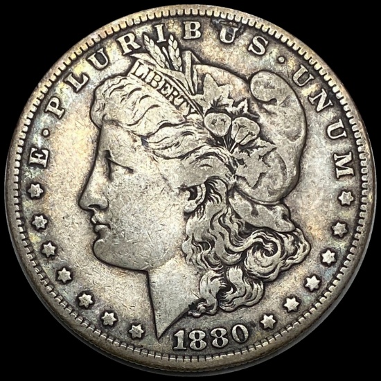 1880-S Silver Morgan Dollar LIGHTLY CIRCULATED