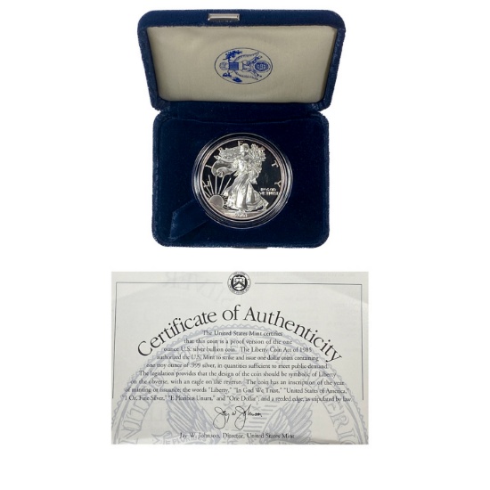 2001-W Silver Eagle