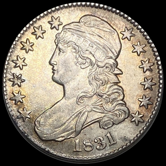 1831 Capped Bust Half Dollar CHOICE AU