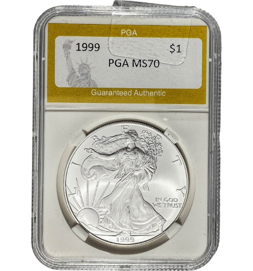 1999 Silver Eagle PGA MS70