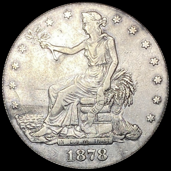 1878-S Silver Trade Dollar LIGHTLY CIRCULATED