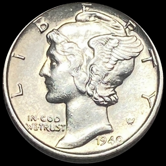 1940-S Silver Mercury Dime UNCIRCULATED