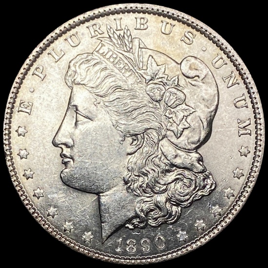 1890 Morgan Silver Dollar CLOSELY UNCIRCULATED