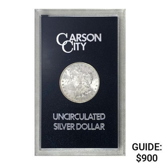 1883-CC Morgan Silver Dollar GSA UNC