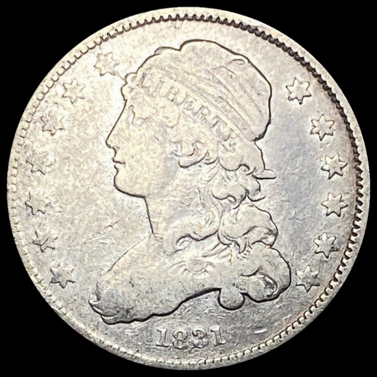 1831 Capped Bust Silver Quarter NICELY CIRCULATED