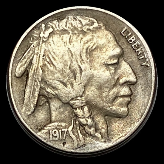 1917-S Buffalo Nickel LIGHTLY CIRCULATED
