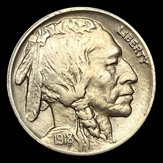 1918-S Buffalo Nickel CLOSELY UNCIRCULATED