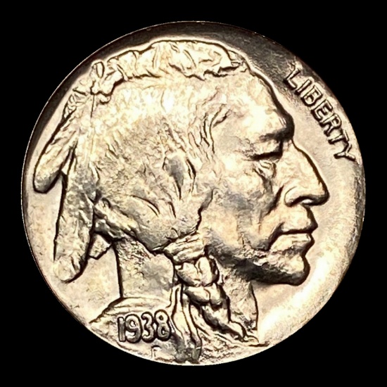 1938-D Buffalo Nickel SUPERB GEM BU