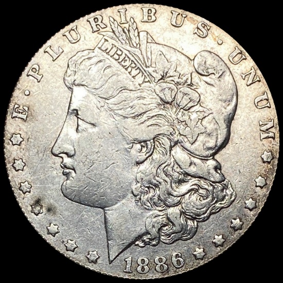 1886-O Silver Morgan Dollar LIGHTLY CIRCULATED