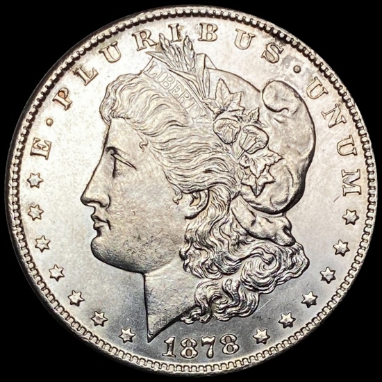 1878-S Silver Morgan Dollar GEM BU