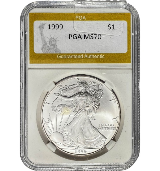 1999 Silver Eagle PGA MS70