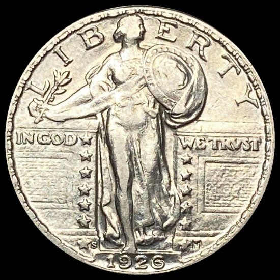 1926-S Standing Liberty Quarter LIGHTLY CIRCULATED