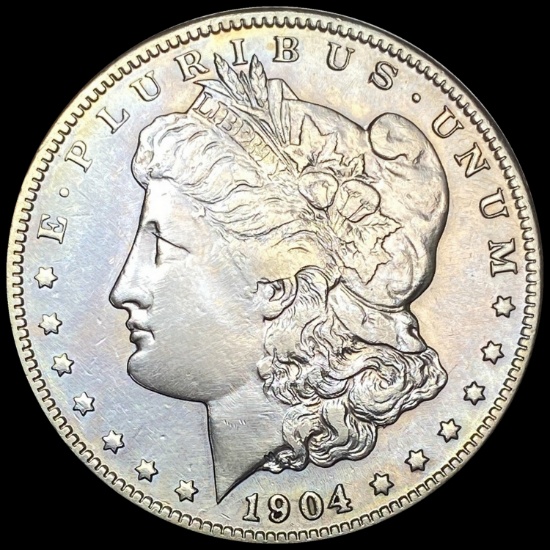 1904-S Silver Morgan Dollar NEARLY UNCIRCULATED
