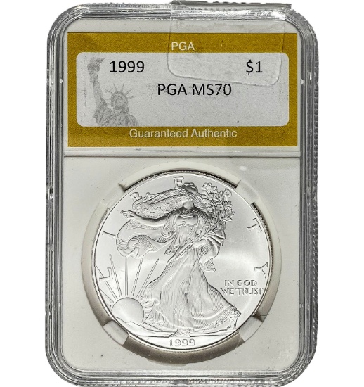 1999 Silver Eagle PGA MS70
