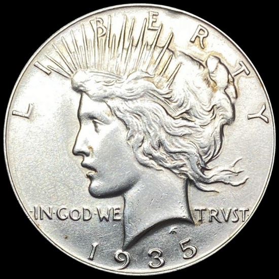 1935 Silver Peace Dollar UNCIRCULATED