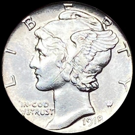 1918-S Mercury Dime UNCIRCULATED