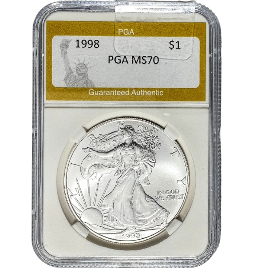 1998 Silver Eagle PGA MS70