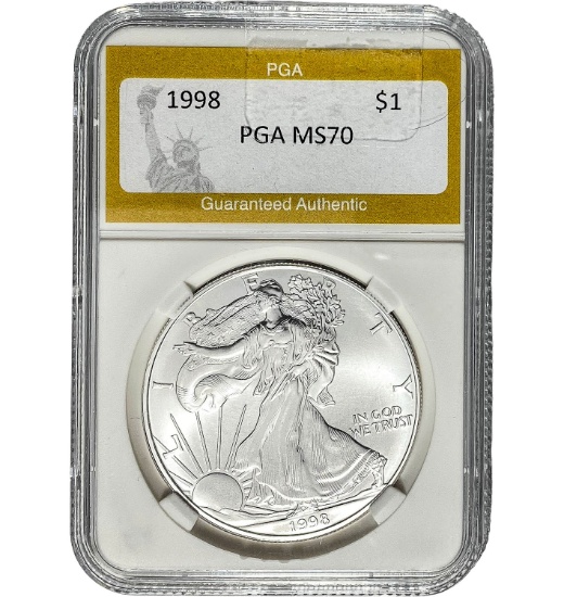 1998 Silver Eagle PGA MS70