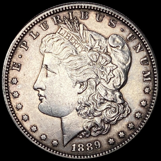 1889-S Silver Morgan Dollar CLOSELY UNCIRCULATED