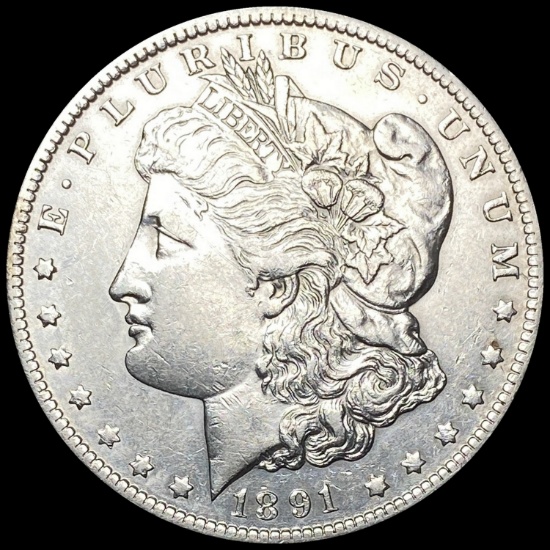 1891-O Silver Morgan Dollar CLOSELY UNCIRCULATED