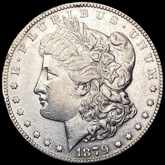 1879-S Silver Morgan Dollar CLOSELY UNCIRCULATED