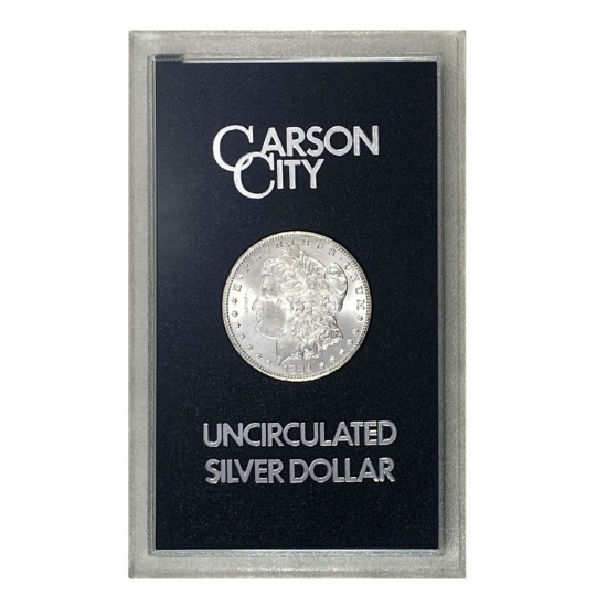 1884-CC Morgan Silver Dollar GSA UNC