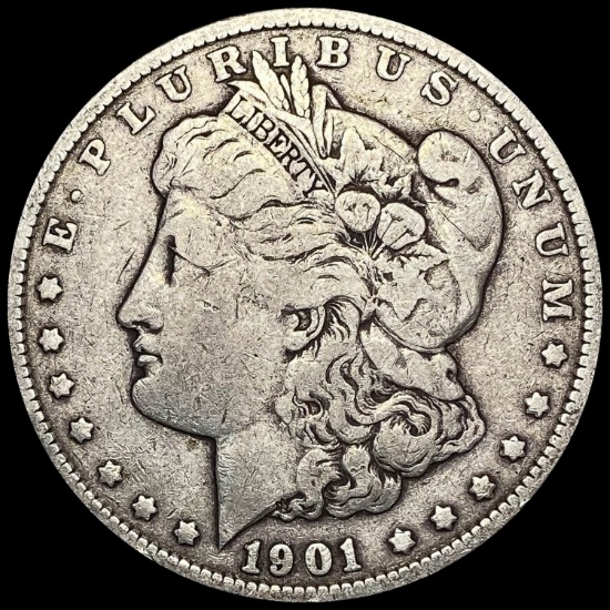 1901 Silver Morgan Dollar LIGHTLY CIRCULATED