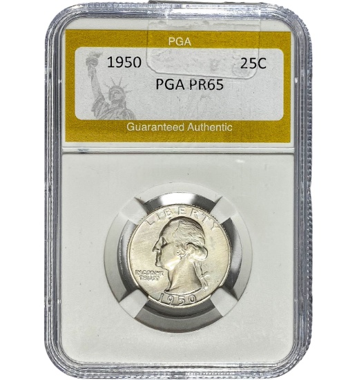 1950 25C Washington PGA PR65