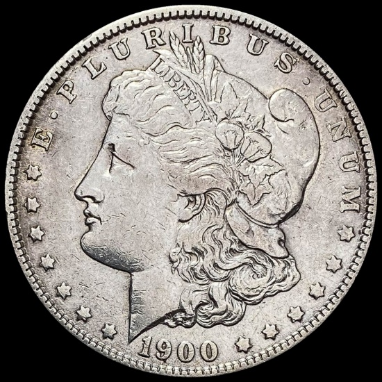 1900 Morgan Silver Dollar NEARLY UNCIRCULATED