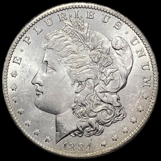 1884-O Silver Morgan Dollar GEM BU