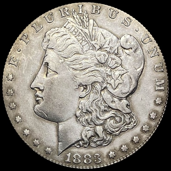 1883-S Silver Morgan Dollar NEARLY UNCIRCULATED