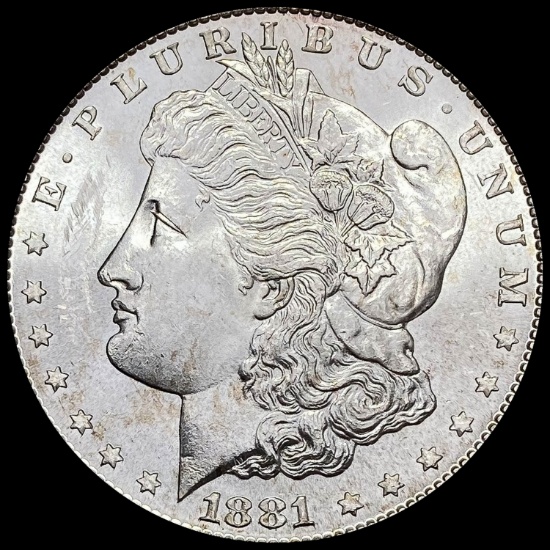1881-S Silver Morgan Dollar CHOICE BU